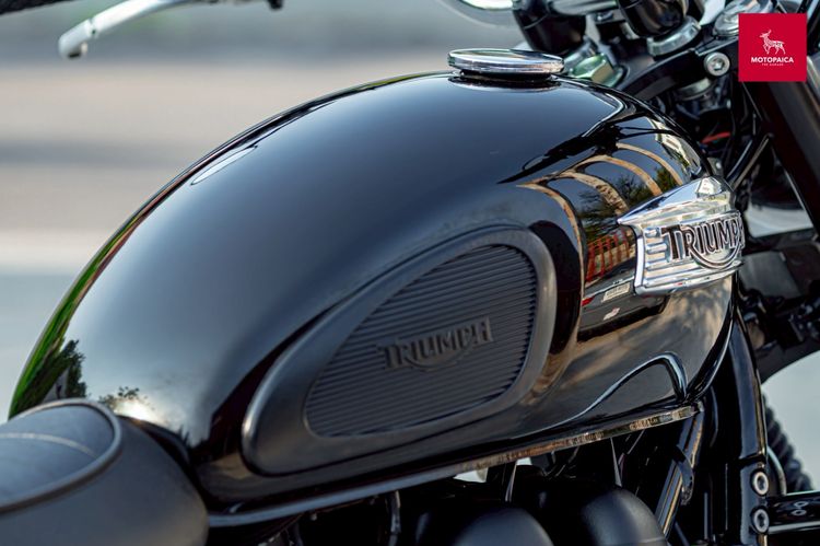 Triumph Bonneville T100 Black ปี2015 วิ่ง19,000Km. ท่อฟูล Norman รูปที่ 14
