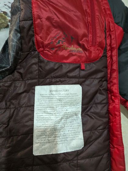 เสื้อกันหนาวขนห่านแท้ แบรนด์ Black Yak Premium Goose Down รูปที่ 7