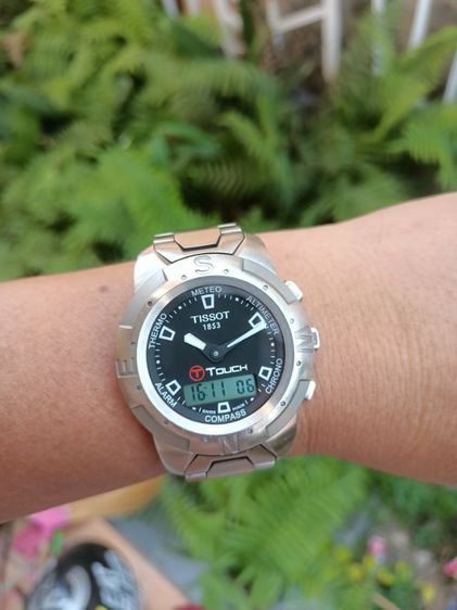 Vintage TISSOT T-Touch Digital Watch, Swiss Made, Authentic, Full Function, Touchscreen. Good condition, all functions working normally. รูปที่ 5