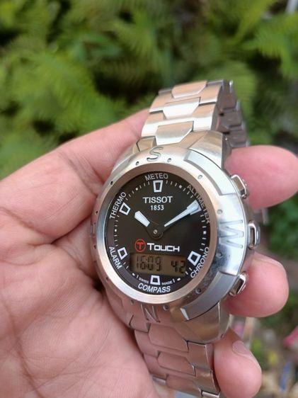 Vintage TISSOT T-Touch Digital Watch, Swiss Made, Authentic, Full Function, Touchscreen. Good condition, all functions working normally. รูปที่ 4