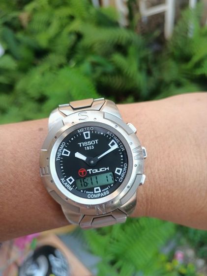 Vintage TISSOT T-Touch Digital Watch, Swiss Made, Authentic, Full Function, Touchscreen. Good condition, all functions working normally. รูปที่ 6