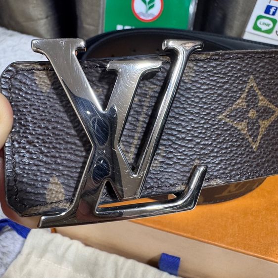 เข็มขัด LV ไซส์ 95 38 ใส่ได้2ด้าน รูปที่ 5