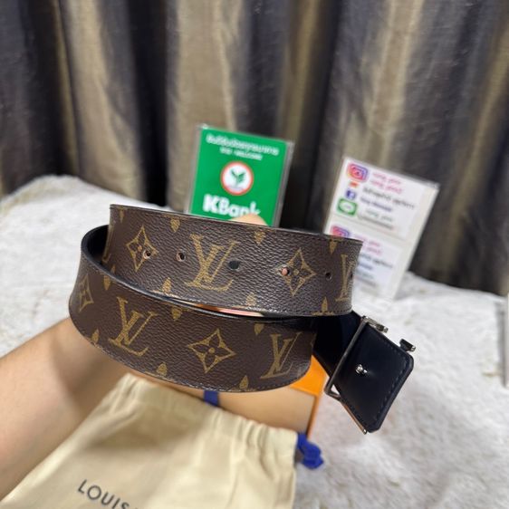 เข็มขัด LV ไซส์ 95 38 ใส่ได้2ด้าน รูปที่ 8