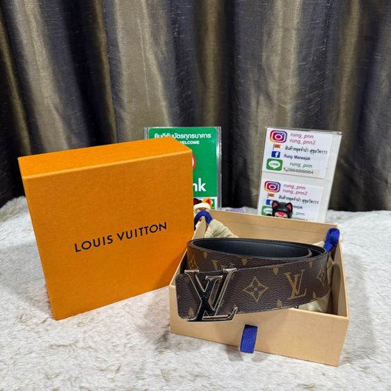 เข็มขัด LV ไซส์ 95 38 ใส่ได้2ด้าน