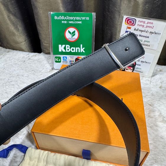 เข็มขัด LV ไซส์ 95 38 ใส่ได้2ด้าน รูปที่ 9