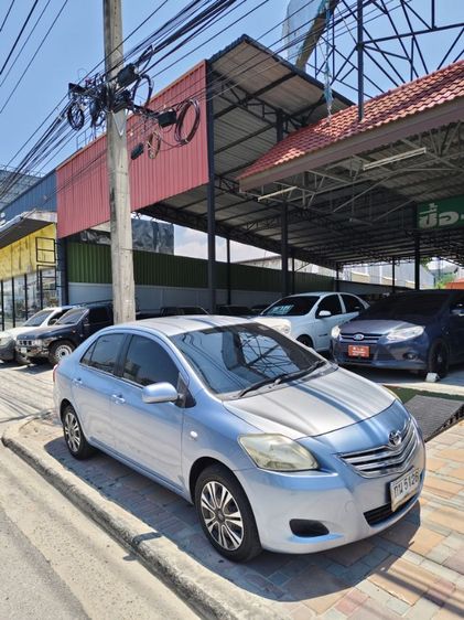 รถ Toyota Vios 1.5 J สี ฟ้า