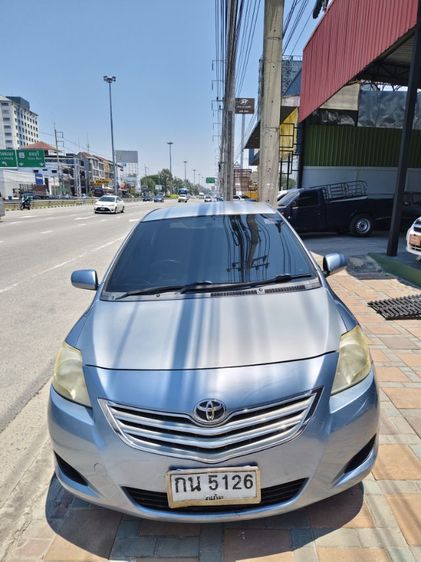 Toyota Vios 2010 1.5 J Sedan เบนซิน ไม่ติดแก๊ส เกียร์อัตโนมัติ ฟ้า รูปที่ 2