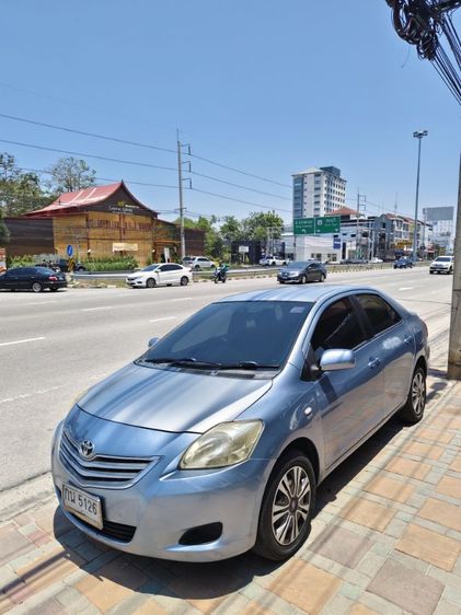 Toyota Vios 2010 1.5 J Sedan เบนซิน ไม่ติดแก๊ส เกียร์อัตโนมัติ ฟ้า รูปที่ 4