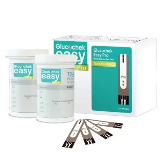 เครื่องตรวจวัดระดับน้ำตาลในเลือด Glucochek Easy Pro รุ่น TD-4279A จำนวน 1 เครื่อง แถบตรวจ 50ชิ้น เข็ม 50 ชิ้น รูปที่ 2