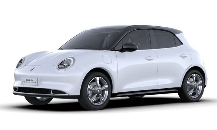 GWM ORA Good Cat 2023 500KM ULTRA Sedan ไฟฟ้า ไม่ติดแก๊ส เกียร์อัตโนมัติ ขาว รูปที่ 2