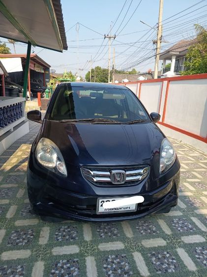 รถ Honda Brio 1.2 Amaze V สี ม่วง