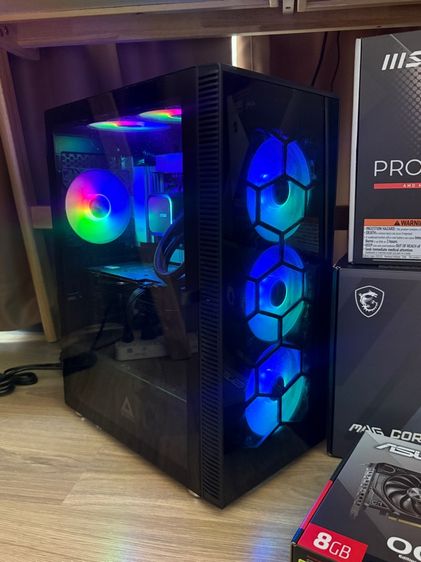 Ryzen 9 9950X Desktop PC 64GB RAM RX 7600 1TB SSD High Performance รูปที่ 3