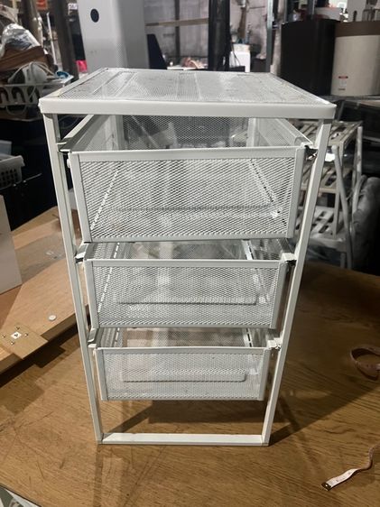 ชั้นวางตะแกรง มี3ชั้น งานIKEA รูปที่ 3