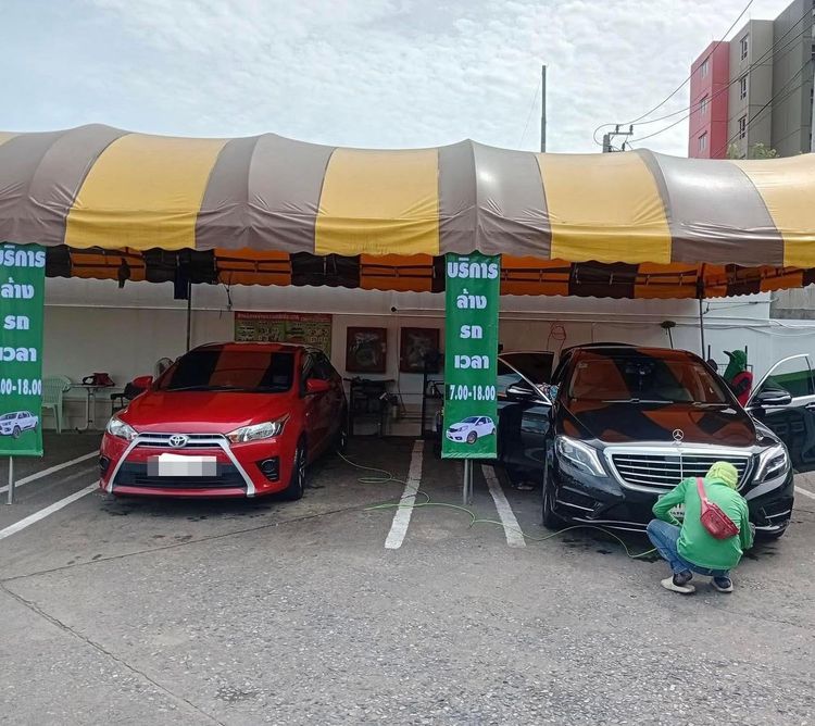 เซ้งคาร์แคร์ ทำเลดี  ปั๊มบางจาก ย่านราษฎร์บูรณะ