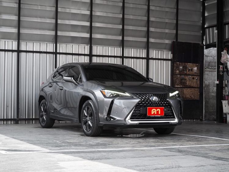 Lexus UX250h 2021 Grand Luxury Utility-car ไฮบริด ไม่ติดแก๊ส เกียร์อัตโนมัติ เทา รูปที่ 3