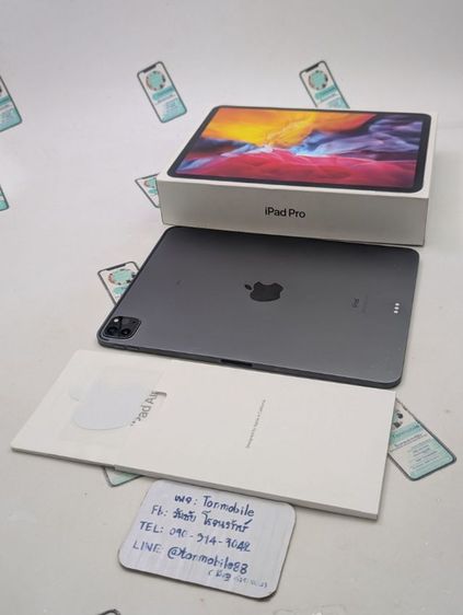 ขาย เทิร์น iPad Pro 11 2020 Wifi 128GB ศูนย์ไทย มีตัวเครื่องอย่างเดียว และกล่อง ไม่มีอุปกรณ์อื่น เพียง 7,590 บาท รูปที่ 2