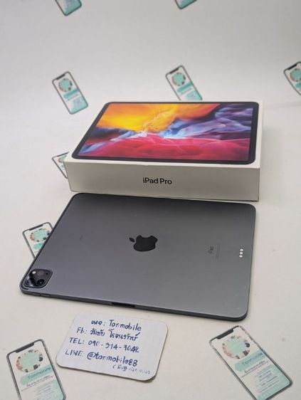 Apple 128 GB ขาย เทิร์น iPad Pro 11 2020 Wifi 128GB ศูนย์ไทย มีตัวเครื่องอย่างเดียว และกล่อง ไม่มีอุปกรณ์อื่น เพียง 7,590 บาท