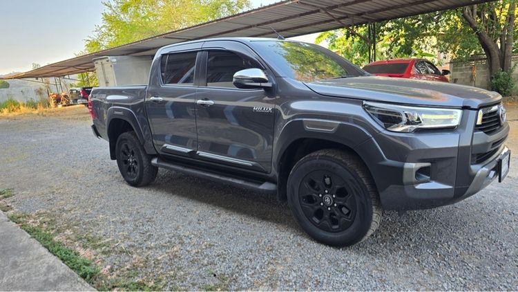 Toyota Hilux Revo 2023 2.4 Prerunner Mid Pickup ดีเซล ไม่ติดแก๊ส เกียร์อัตโนมัติ เทา รูปที่ 2