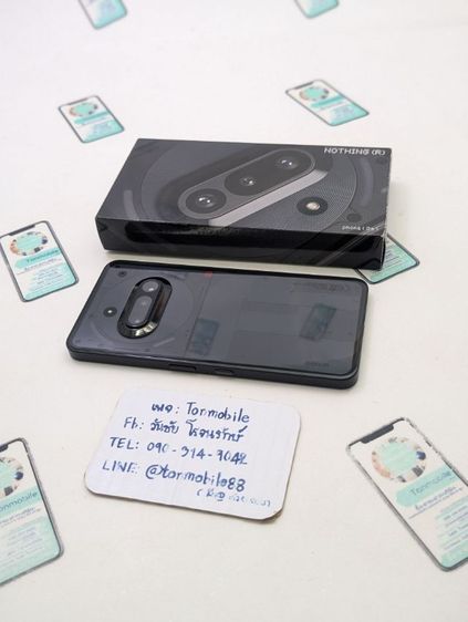 ขาย เทิร์น Nothing Phone 3a Ram 8 Rom 128 ศูนย์ไทย สภาพใหม่เอี่ยม อุปกรณ์ครบยกกล่อง เพียง 6,990 บาท ครับ รูปที่ 2