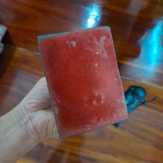 พระบูชายืนหลวงปู่แหวนอาจารย์ฝั้น เนื้อเรทซิ่น สภาพสวยหายาก รูปที่ 5