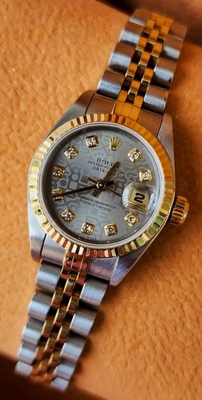 Rolex oyster perpetual date just Ref 79173 รูปที่ 4