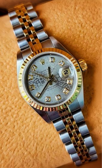 Rolex oyster perpetual date just Ref 79173 รูปที่ 5