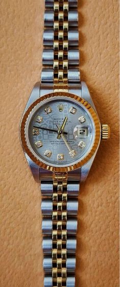 Rolex oyster perpetual date just Ref 79173 รูปที่ 6