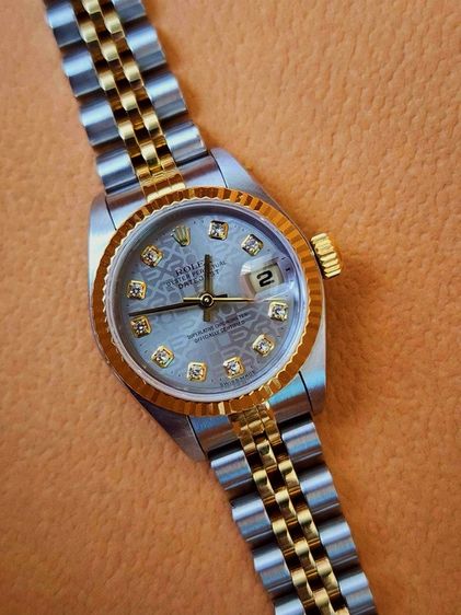 Rolex oyster perpetual date just Ref 79173 รูปที่ 3