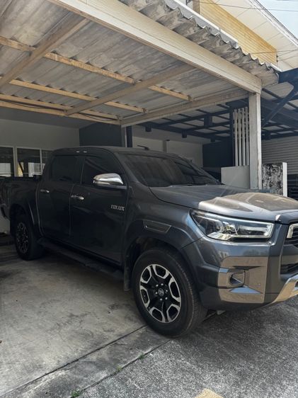 Toyota Hilux Revo 2023 2.4 Prerunner Mid Pickup ดีเซล เกียร์อัตโนมัติ เทา รูปที่ 2
