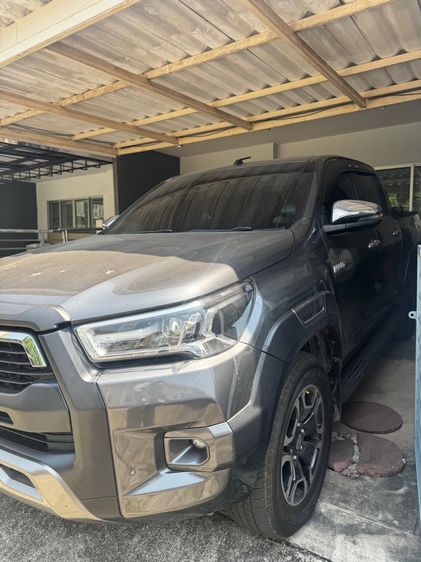 Toyota Hilux Revo 2023 2.4 Prerunner Mid Pickup ดีเซล เกียร์อัตโนมัติ เทา รูปที่ 4