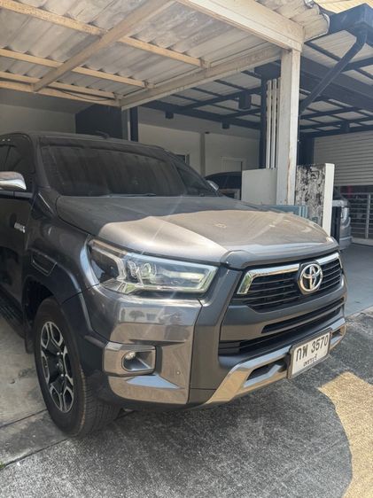 Toyota Hilux Revo 2023 2.4 Prerunner Mid Pickup ดีเซล เกียร์อัตโนมัติ เทา รูปที่ 3