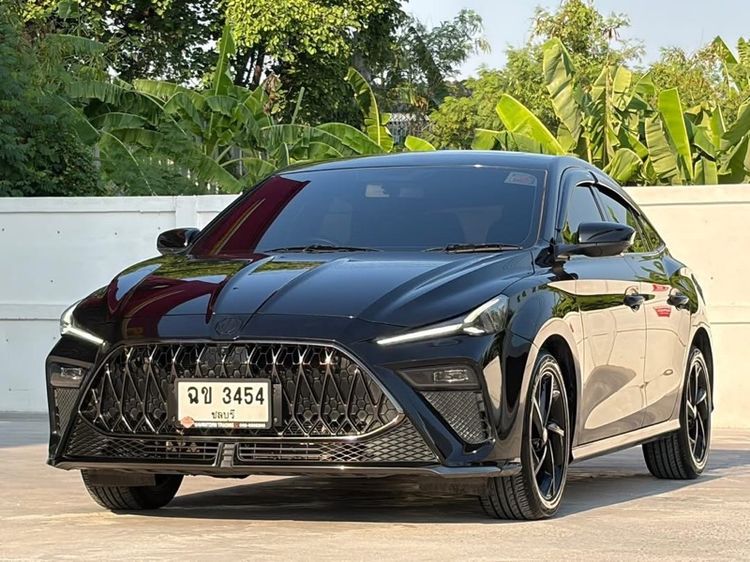 MG MG5 2024 1.5 X Sedan เบนซิน ไม่ติดแก๊ส เกียร์อัตโนมัติ ดำ รูปที่ 3