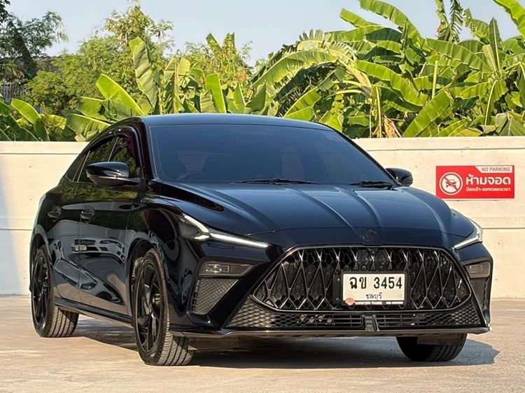 MG MG5 2024 1.5 X Sedan เบนซิน ไม่ติดแก๊ส เกียร์อัตโนมัติ ดำ