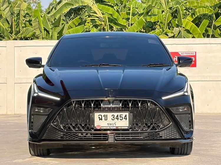 MG MG5 2024 1.5 X Sedan เบนซิน ไม่ติดแก๊ส เกียร์อัตโนมัติ ดำ รูปที่ 3