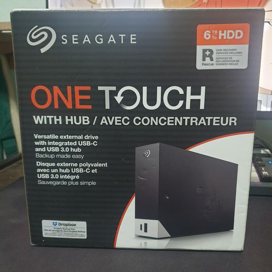 ที่เก็บข้อมูลและเมมโมรี่การ์ด ขาย External HDD Seagate One Touch 6TB