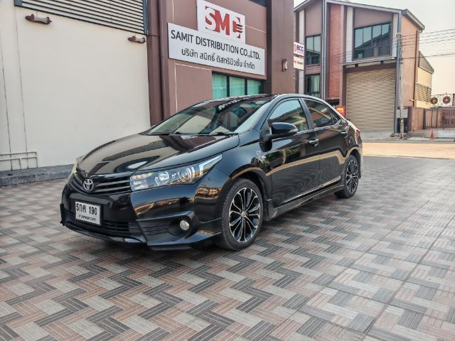 รถ Toyota Altis 1.8 Esport สี ดำ