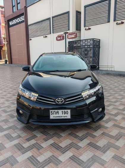 Toyota Altis 2016 1.8 Esport Sedan เบนซิน ไม่ติดแก๊ส เกียร์อัตโนมัติ ดำ รูปที่ 3