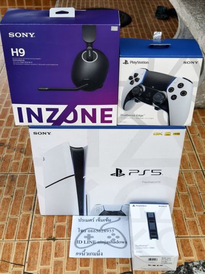 Sony เครื่องเกมส์โซนี่ เพลย์สเตชั่น PS5 (Playstation 5) เชื่อมต่อไร้สายได้ PS5 Slim 1TB 
