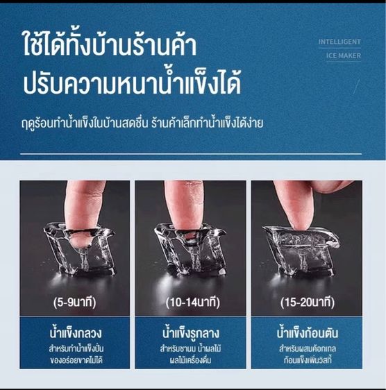 Hicon เครื่องทำน้ำแข็งก้อนเหลี่ยม มือ 2 สภาพดีใช้งานน้อย รูปที่ 16