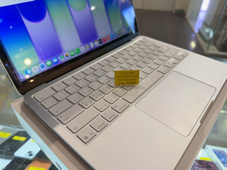 Macbook Neo 256GB ประกันศูนย์ไทยเกือบปี ไร้รอย ครบกล่อง รูปที่ 2
