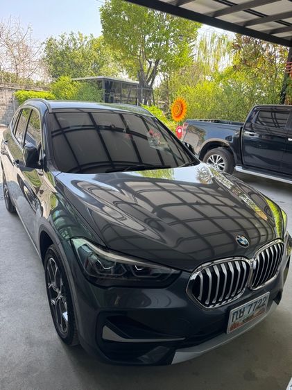 BMW X1 2022 2.0 sDrive20d xLine Utility-car ดีเซล ไม่ติดแก๊ส เกียร์อัตโนมัติ เทา รูปที่ 2