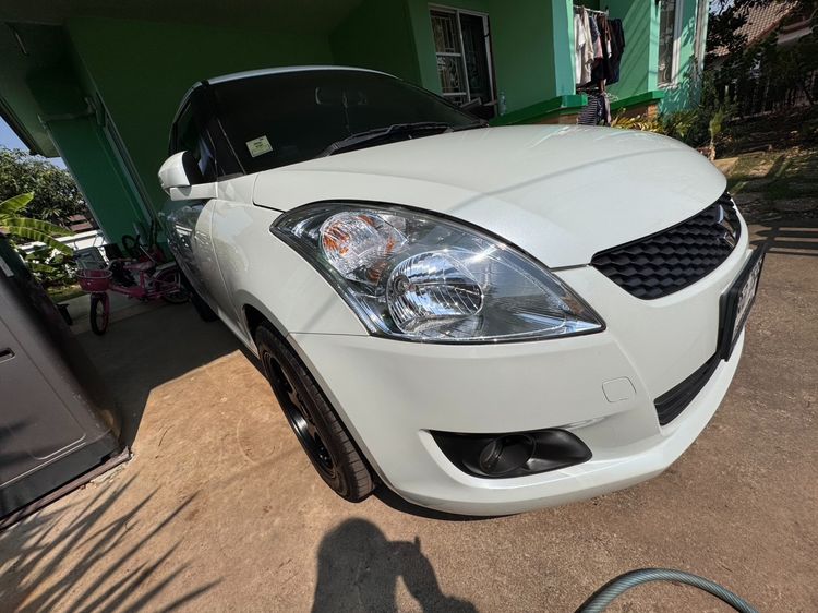 Suzuki Swift 2012 1.2 GA Sedan เบนซิน ไม่ติดแก๊ส เกียร์อัตโนมัติ ขาว