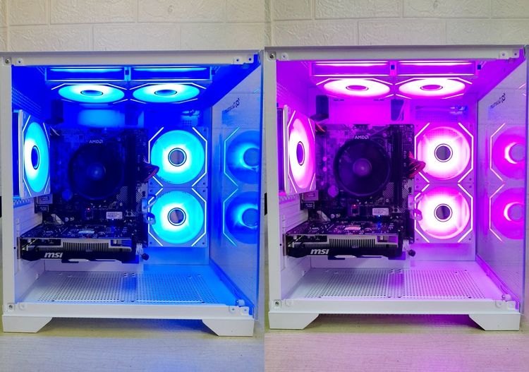 💥 Com ทำงานกราฟิก 3D เล่นเกมส์ ตัดต่อ 💥 CPU RYZEN5 2600 + GTX 1650 OC 4 GB + RAM 16 GB + M.2 480 GB 💥 รูปที่ 6