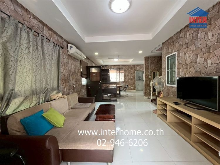 บ้านเดี่ยว 2 ชั้น 51 ตร.ว. หมู่บ้านนิรันดร์วิลล์8 ซอยเฉลิมพระเกียรติ ร.9 ซอย28 แยก4 ถนนพัฒนาการ เขตประเวศ กรุงเทพมหานคร รูปที่ 4
