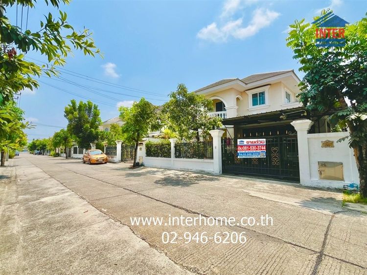 บ้านเดี่ยว 2 ชั้น 51 ตร.ว. หมู่บ้านนิรันดร์วิลล์8 ซอยเฉลิมพระเกียรติ ร.9 ซอย28 แยก4 ถนนพัฒนาการ เขตประเวศ กรุงเทพมหานคร