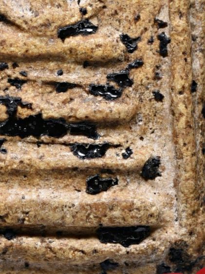 (หลุดจอง)พระสมเด็จวัดระฆัง พิมพ์ฐานแซม จุ่มรัก เก่า รูปที่ 18