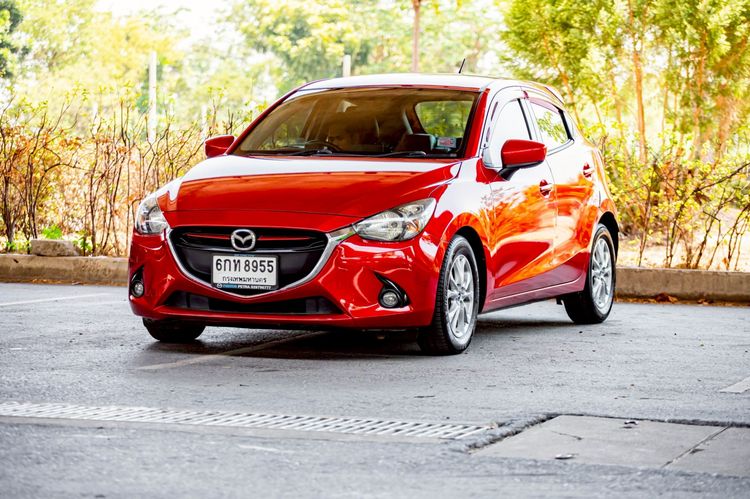 รถ Mazda Mazda 2 1.3 Sports High Plus สี แดง