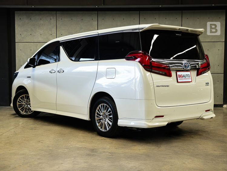 Toyota Alphard 2019 2.5 HV 4WD Van ไฮบริด ไม่ติดแก๊ส เกียร์อัตโนมัติ ขาว รูปที่ 4