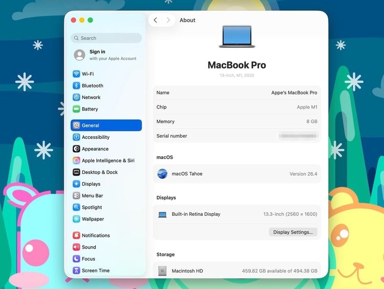 MacBook Pro 13-inch M1 2020 Ram8GB SSD512GB SpaceGray รูปที่ 12