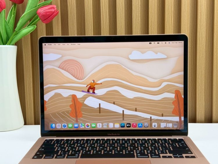 MacBook Air 13-inch M1,2020 Ram8GB SSD256GB Gold รูปที่ 5